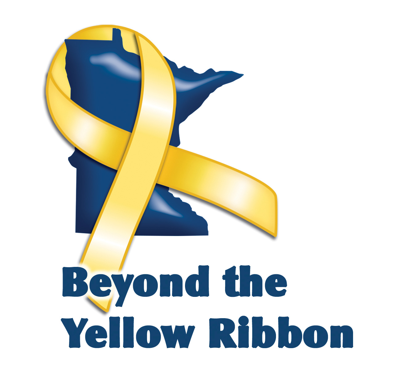 The badge for the Beyond the Yellow Ribbon award.