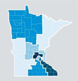 Dedicated sales regions