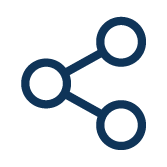 Connected ecosystems icon