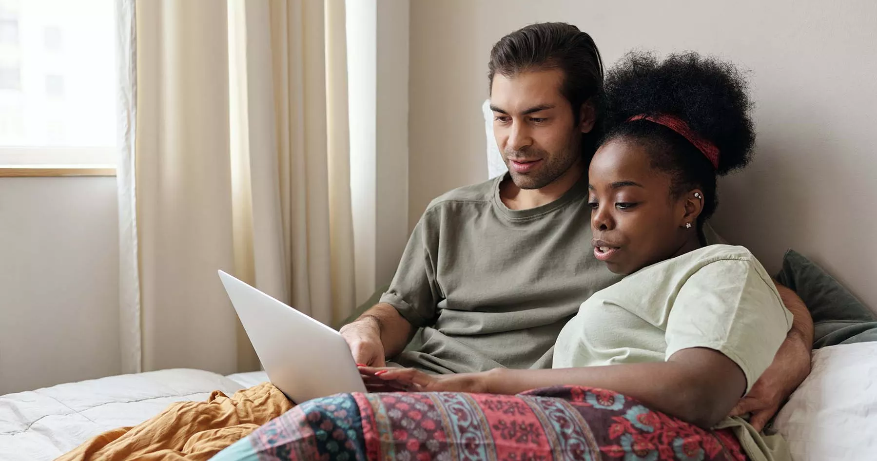 Couple having bonding time